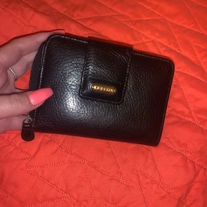 Genuine Leather Fossil Wallet
